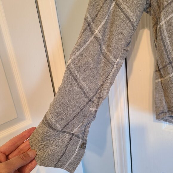 Vince plaid flannel shirt - Picture 9 of 10